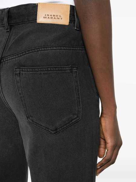 Blugi skinny Isabel Marant Jeans Belvira BLACK Femei (BM 18235006) 5