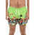 DSQUARED2 Printed Pixel Swim Shorts Green