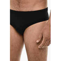 Sorturi de baie DSQUARED2 pentru Barbati - Slipi DSQUARED2 Logo Print Slip Swimsuit Black Barbati (BM 18263035) - B-mall.ro