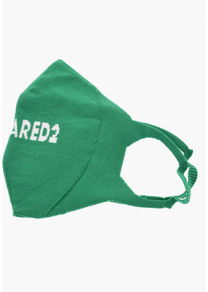 Accesorii de voiaj DSQUARED2 Fabric Face Mask Green Barbati (BM 18263038) 2