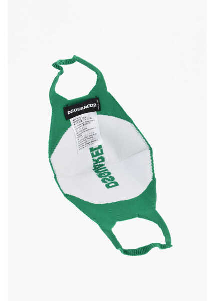 Accesorii de voiaj DSQUARED2 Fabric Face Mask Green Barbati (BM 18263038) 3