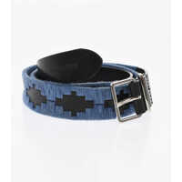 Curele Leather Belt With Fabric Details 30Mm Femei