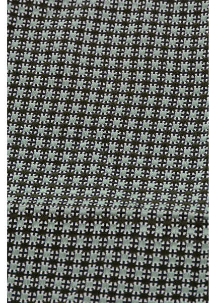 Esarfe DSQUARED2 Patterned Silk Pocket Square Green Barbati (BM 18263047) 2