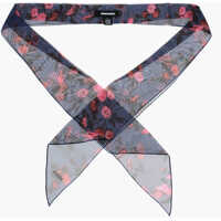 Esarfe Floral Patterned Chiffon Slim Foulard Femei
