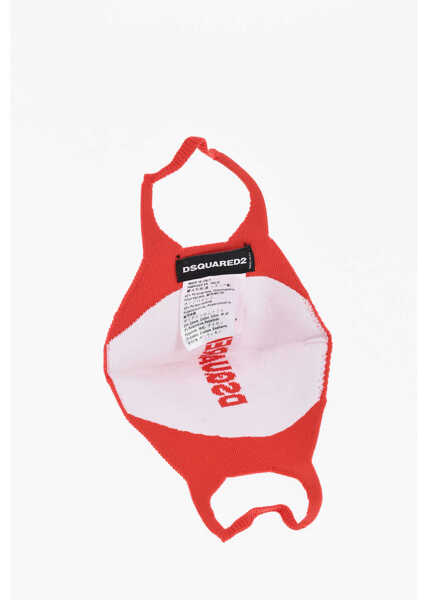 Accesorii de voiaj DSQUARED2 Fabric Face Mask Orange Barbati (BM 18263107) 3