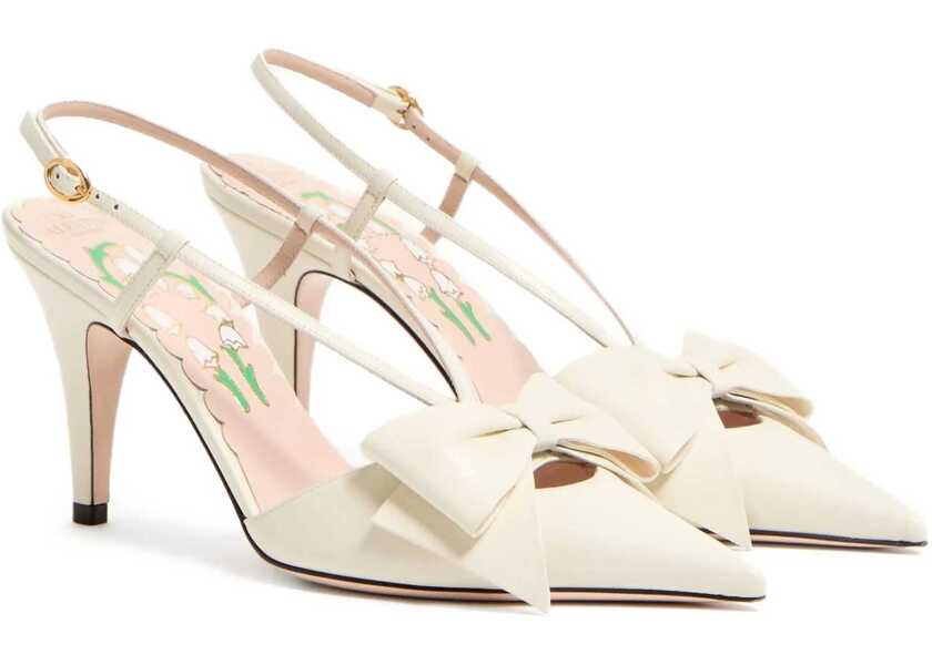 Pantofi cu toc Valentino Garavani Slingback Pumps IVORY Femei (BM 18263188) 2