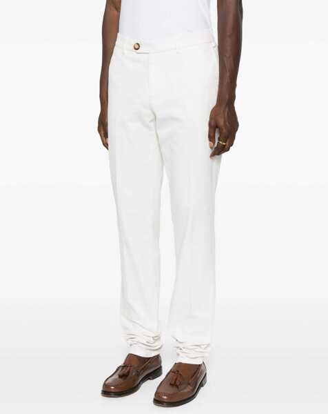 Pantaloni casual Brunello Cucinelli Dyed Pants ENGLISH WHITE Barbati (BM 18263224) 3