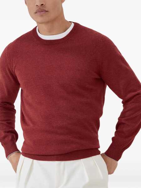 Pulovere Brunello Cucinelli Cashmere Sweater PORPORAGRIGIO CHIARO Barbati (BM 18263227) 4