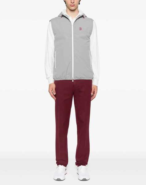 Jachete Brunello Cucinelli Waterproof Vest GRIGIO Barbati (BM 18263272) 2