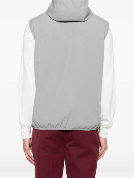 Jachete Brunello Cucinelli Waterproof Vest GRIGIO Barbati (BM 18263272) 4