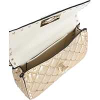 Genti de umar Valentino Garavani Dama - Genti de umar Valentino Garavani Rockstud Spike small Shoulder Bag MEKONG/SOFT BEIGE Femei (BM 18263275) - B-mall.ro