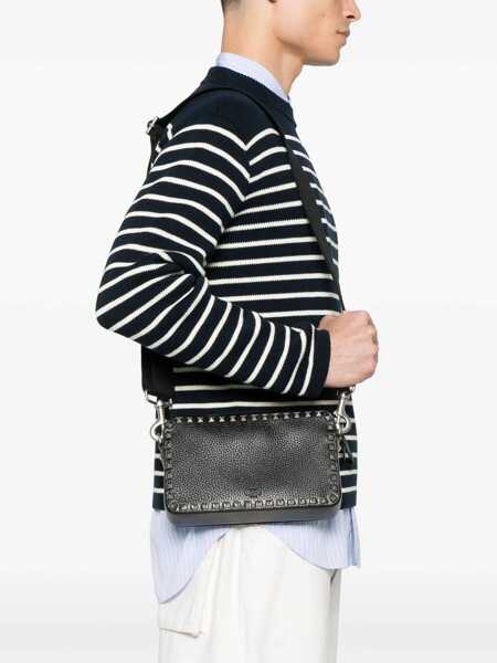Genti de mana Valentino Garavani Rockstud Shoulder Bag NERO Barbati (BM 18263284) 2