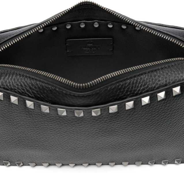 Genti de mana Valentino Garavani Rockstud Shoulder Bag NERO Barbati (BM 18263284) 5