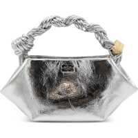 Genti de mana Metallic Bou Handbag Femei