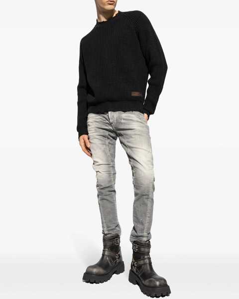 Pulovere DSQUARED2 Wool Sweater BLACK Barbati (BM 18263296) 2