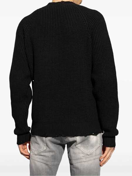 Pulovere DSQUARED2 Wool Sweater BLACK Barbati (BM 18263296) 4