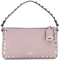 Genti de umar Rockstud Zip-Up Shoulder Bag Femei