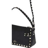 Genti de umar Valentino Garavani Dama - Genti de umar Valentino Garavani Rockstud Zip-Up Shoulder Bag NERO Femei (BM 18263326) - B-mall.ro
