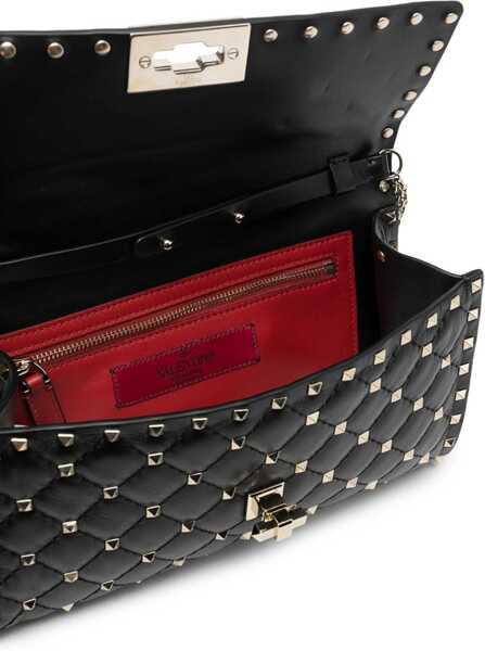 Genti de umar Valentino Garavani Rockstud Spike Shoulder Bag NERO Femei (BM 18263329) 5
