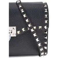 Genti de umar Valentino Garavani Dama - Genti de umar Valentino Garavani Rockstud Shoulder Bag NERO Femei (BM 18263335) - B-mall.ro