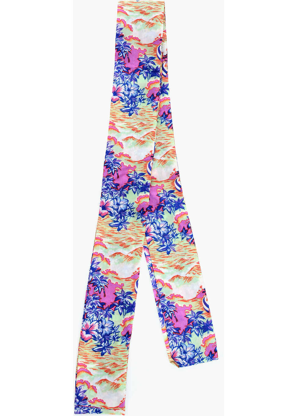 Esarfe DSQUARED2 Patterned Silk Hawaii Foulard Multicolor Barbati (BM 18263398) 1