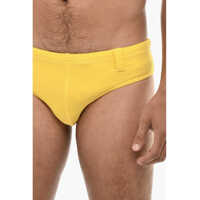 Sorturi de baie DSQUARED2 pentru Barbati - Slipi DSQUARED2 Printed Top Slip Swimsuit Yellow Barbati (BM 18263428) - B-mall.ro