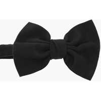 Papioane Solid Color Silk Bow Tie Barbati