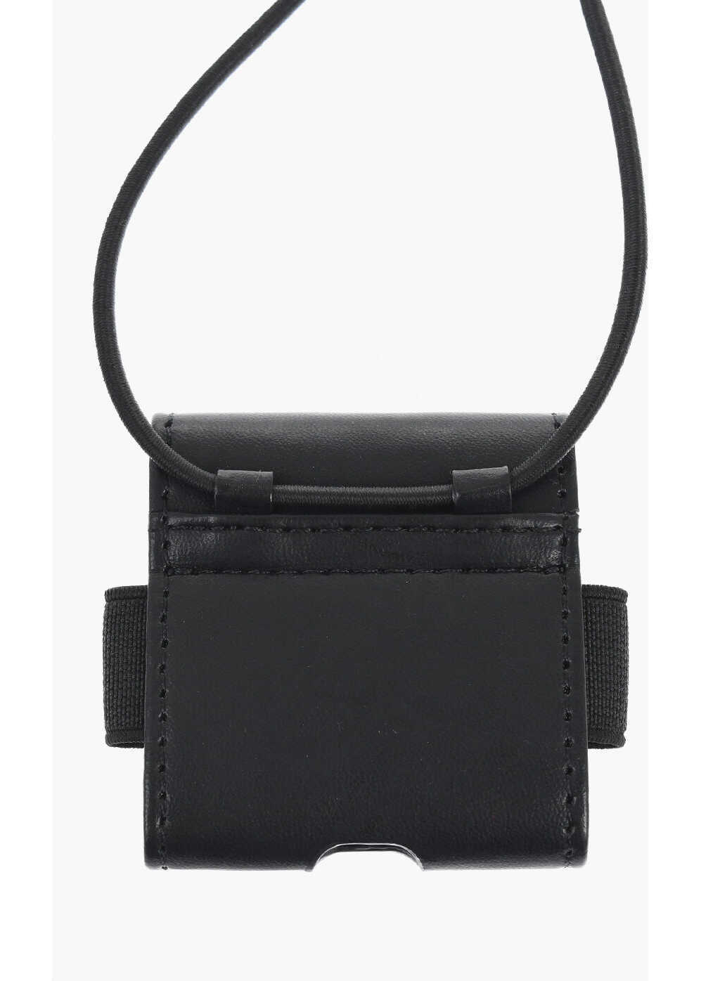 Huse mobil & tablete DSQUARED2 Faux Leather Neck Airpods Case Black Barbati (BM 18263476) 3