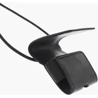 Huse mobil & tablete pentru Barbati - Huse mobil & tablete DSQUARED2 Faux Leather Neck Airpods Case Black Barbati (BM 18263476) - B-mall.ro