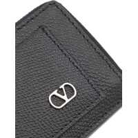 Portofele Valentino Garavani pentru Barbati - Portofele Valentino Garavani Vlogo Signature Leather Coin Purse BLACK Barbati (BM 18263671) - B-mall.ro