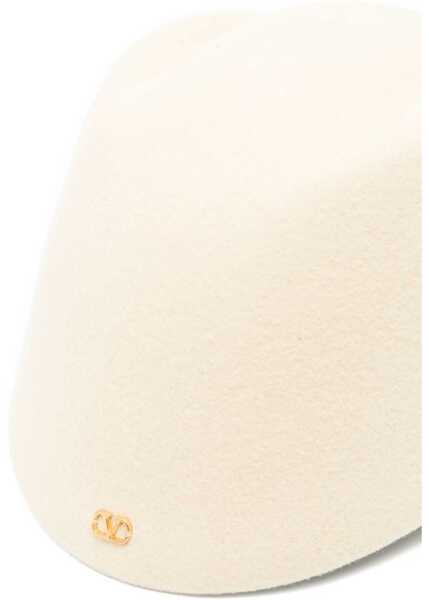 Sepci Valentino Garavani Vlogo Signature Wool Hat IVORY Barbati (BM 18263689) 2