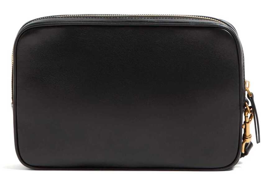 Genti de mana Valentino Garavani Viva Superstar Nappa Leather Pouch BLACK Barbati (BM 18263692) 4