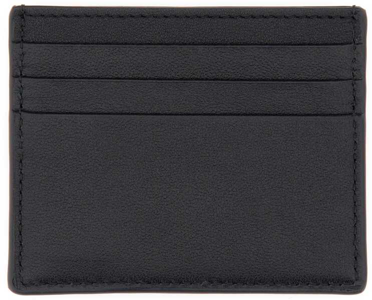 Portofele Valentino Garavani Calfskin Vlogo Signature Card Holder BLACK Barbati (BM 18263698) 2