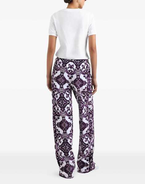 Tricouri Dolce & Gabbana Maiolica T-Shirt WHITE Femei (BM 18263743) 3