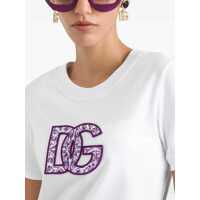 Tricouri Dolce & Gabbana Dama - Tricouri Dolce & Gabbana Maiolica T-Shirt WHITE Femei (BM 18263743) - B-mall.ro