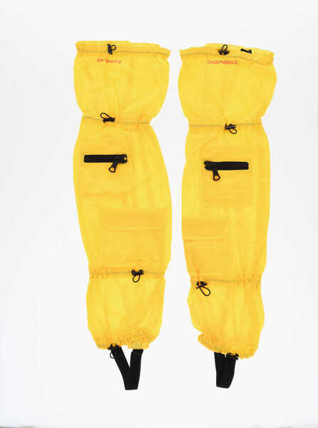 Accesorii de voiaj DSQUARED2 Nylon Gaiters With Zip And Coulisse Yellow Femei (BM 18263785) 1