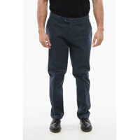 Pantaloni casual Textured Cotton Chinos Pants Barbati