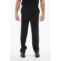 Pantaloni eleganti Virgin Wool Mantua Pants With Belt Loops Barbati