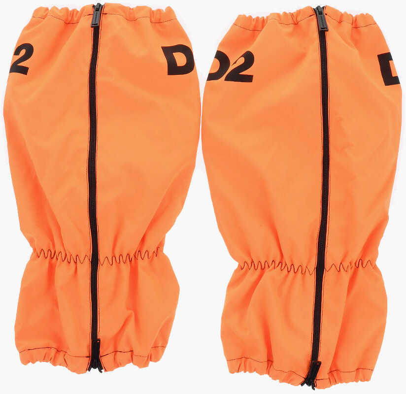 Accesorii de voiaj DSQUARED2 Fluo Gaiters With Contrasting Details Orange Barbati (BM 18263803) 2