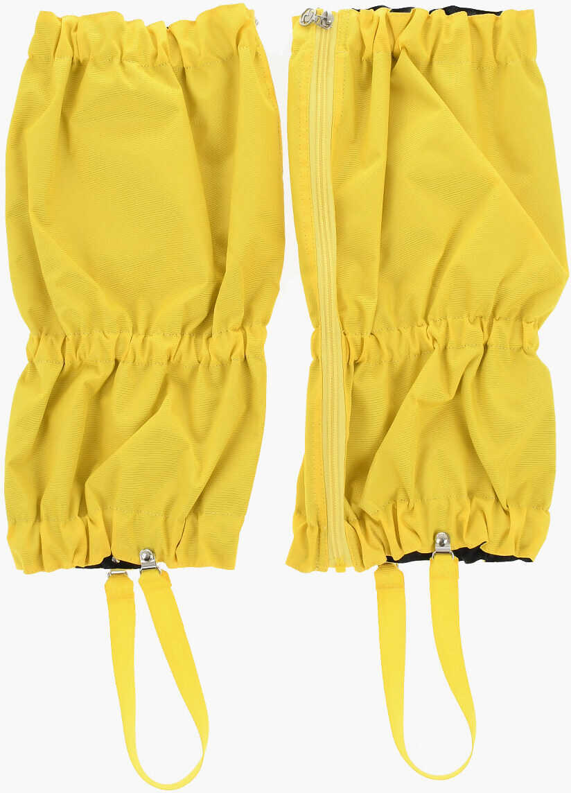 Accesorii de voiaj DSQUARED2 Invicta Solid Color Gaiters With Embroidery Yellow Femei (BM 18263863) 2