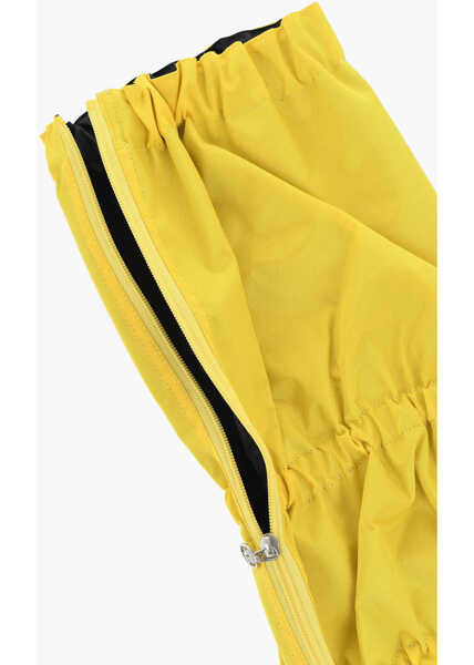 Accesorii de voiaj DSQUARED2 Invicta Solid Color Gaiters With Embroidery Yellow Femei (BM 18263863) 3