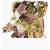 Genti tip postas Sequined Camouflage Crossbody Bag Barbati