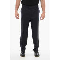 Pantaloni eleganti Virgin Wool Mantua Pants With Belt Loops Barbati