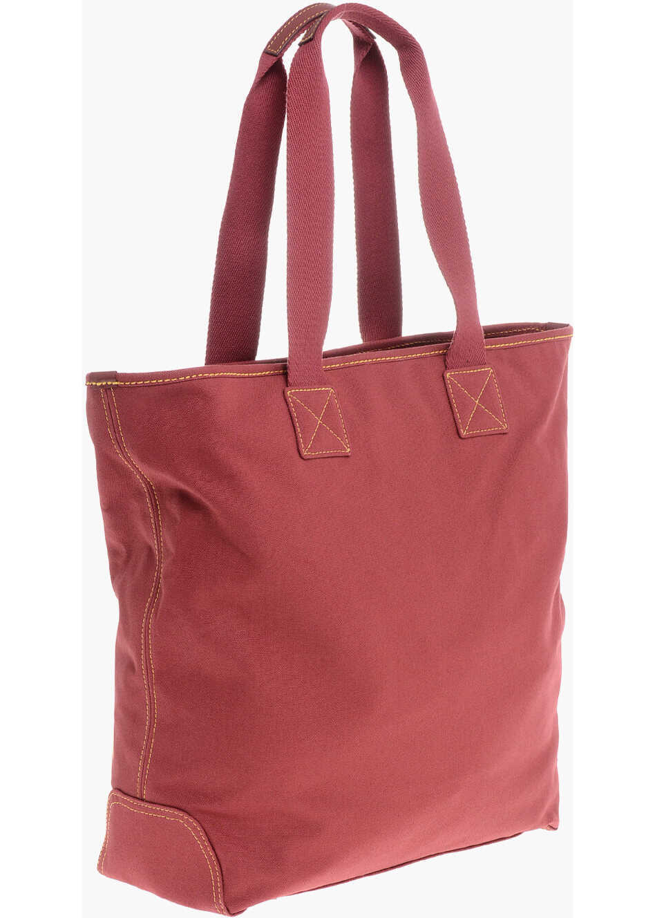 Genti de mana DSQUARED2 Canvas Caten Tote Bag With Zipped Closure Red Barbati (BM 18264085) 2