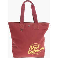Genti de mana Canvas Caten Tote Bag With Zipped Closure Barbati