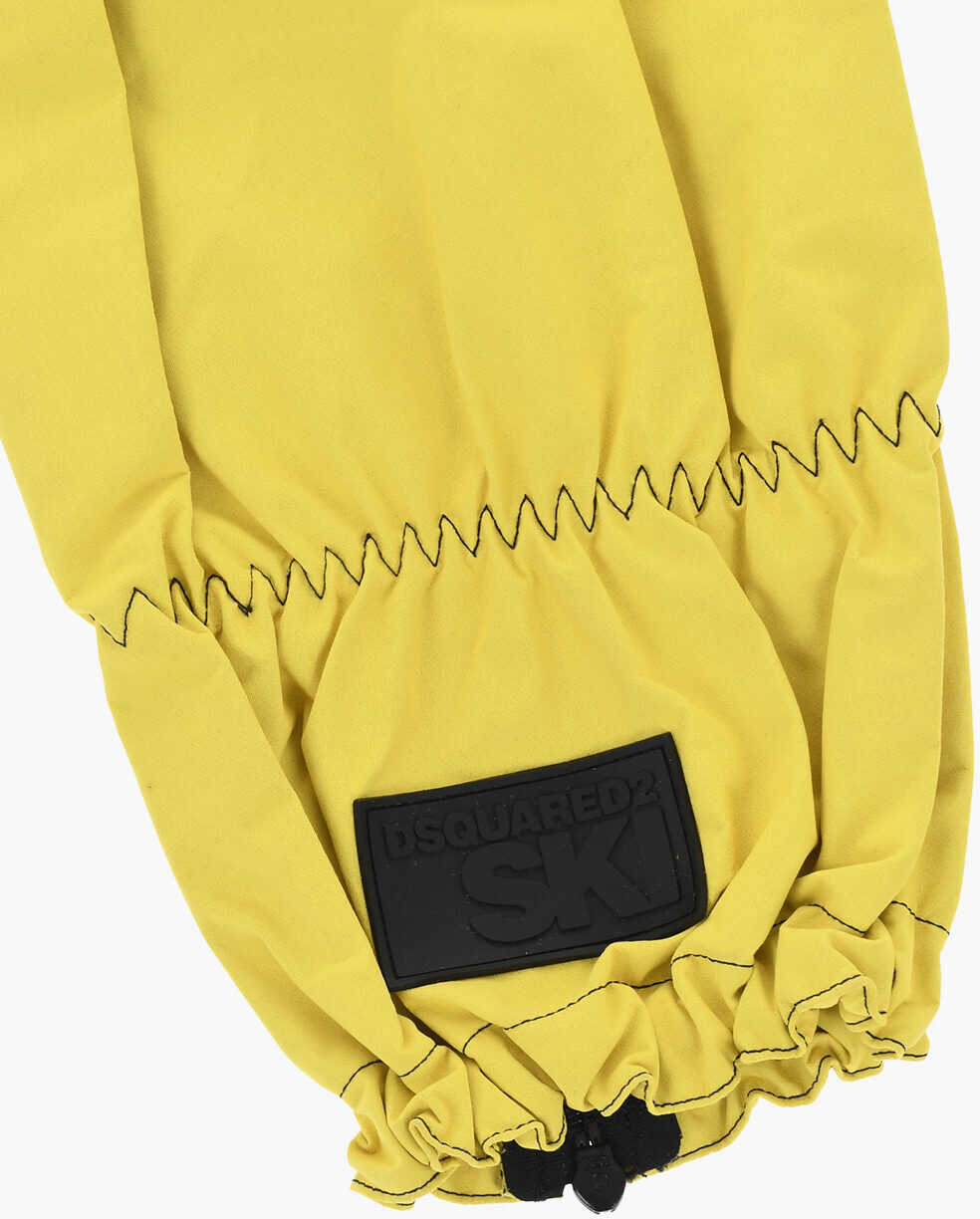 Accesorii de voiaj DSQUARED2 Solid Color Nylon Gaiters Yellow Barbati (BM 18264091) 4