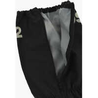 Genti de voiaj pentru Barbati - Accesorii de voiaj DSQUARED2 Solid Color Gaiters With Logo Print Black Barbati (BM 18264112) - B-mall.ro