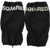 DSQUARED2 Solid Color Gaiters With Logo Print Black
