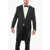CORNELIANI Tailcoat Blazer Mantua Virgin Wool With Peak Lapels Black