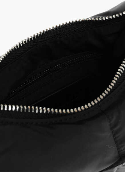 Genti de mana DSQUARED2 Quilted Nylon Icon Hobo Bag Black Femei (BM 18264214) 4